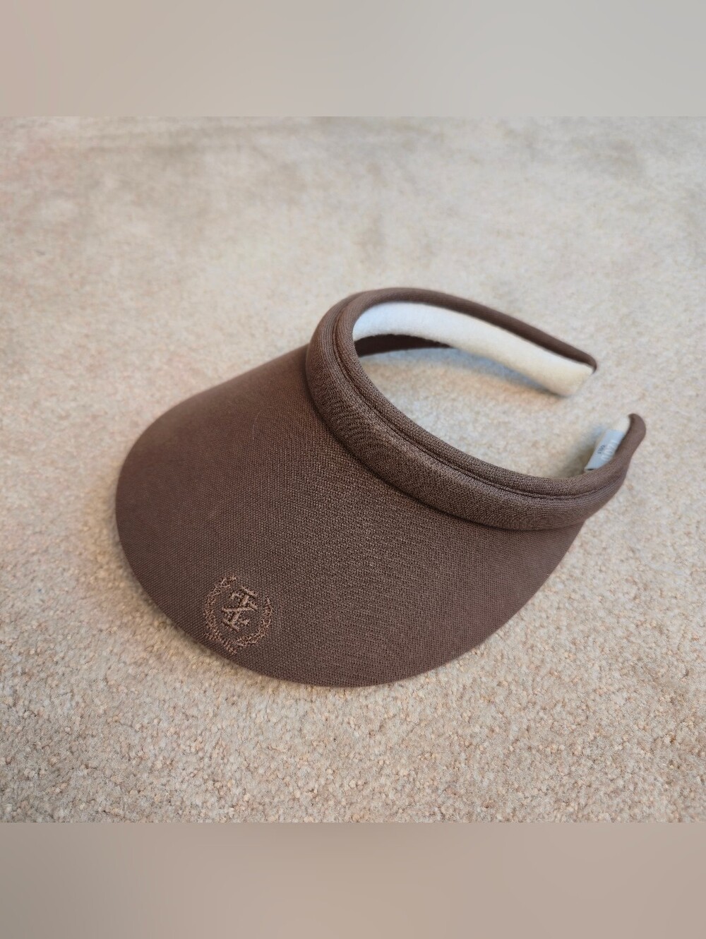 IZOD Golf Visor Hat Cap One Size Brown